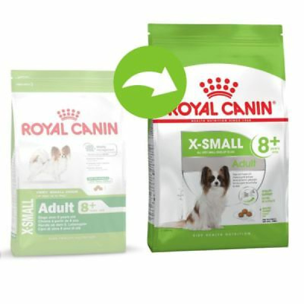 Royal Canin X-Small Adult 8+ 超小顆粒高齡犬配方 3kg